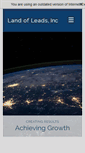 Mobile Screenshot of landofleads.com